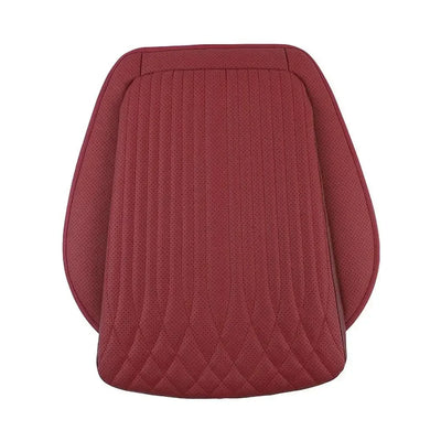 54cm Breathable Car Seat Cushion Luxury Leather Commercial Vehicle Non-slip Support Pad Universal High Rebound Sponge Seat Cover