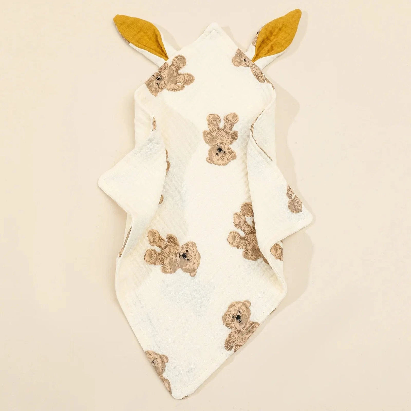 Baby Rabbit Cotton Muslin Comforter Sleeping Dolls |Blanket | Soft Soothe Appease Towel |Bibs| Burp Cloths Infant