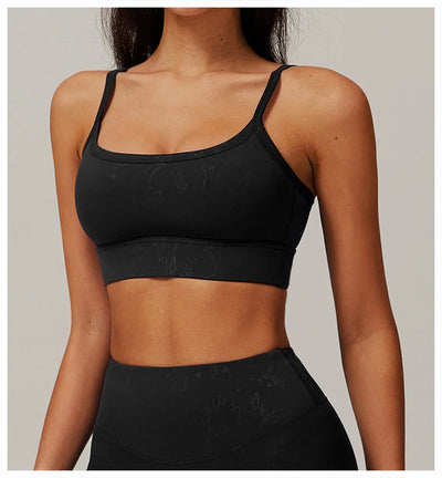 New Sexy Women Sports Underwear Breathable Absorb Sweat Shockproof Padded Running Fitness Printed Yoga Sports Running Underwear