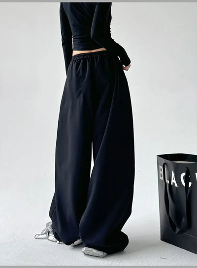 Wide Leg Pants Women's Autumn and Winter New Loose Sports Casual Pants