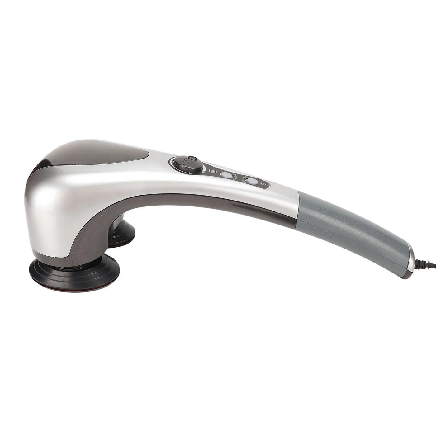 Handheld Back Massager Comfortable Household Double Node Handheld Shoulders Leg Foot Massage Device Handheld Leg Massage Device