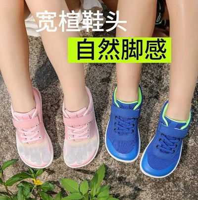 Little Big Kid Wide Barefoot Shoes Boys Girls Minimalist Sneakers Lightweight Non Slip Natural Children Walking Shoes Skate Flat