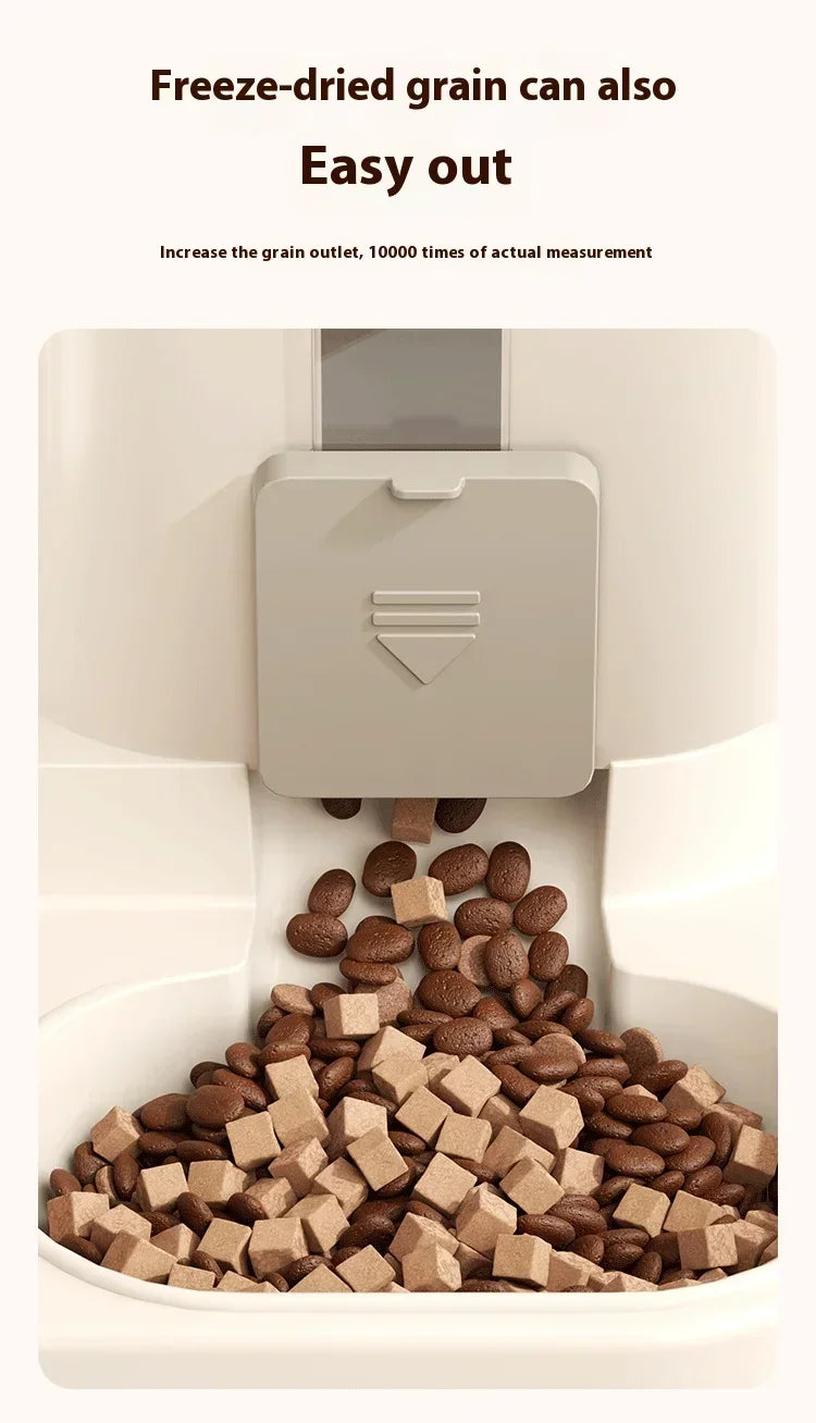 Dog Auto Feeder and Water Dispenser Gravity Food Feeder and Waterer Set with Pet Food Bowl Universal Pet Products