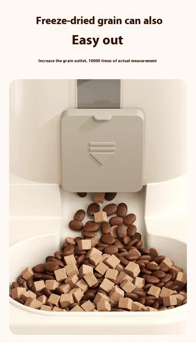Dog Auto Feeder and Water Dispenser Gravity Food Feeder and Waterer Set with Pet Food Bowl Universal Pet Products