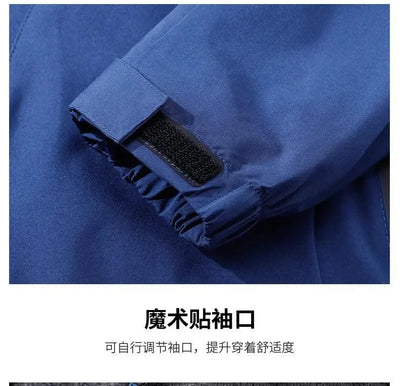Waterproof Windbreaker Jackets For Women Men Camping Climbing Outdoor Hiking Coats Spring Autumn Unisex Outerwear