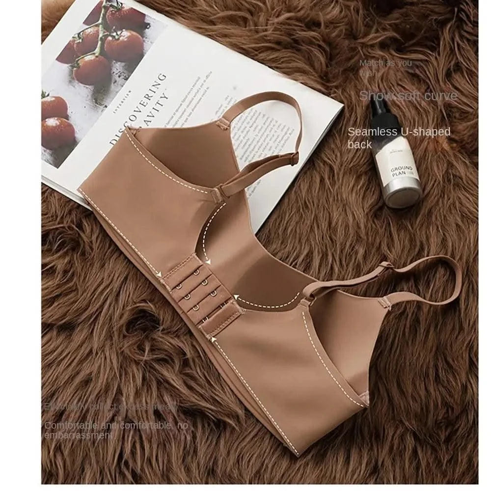 Wireless One-piece Underwear for Women Anti-sagging Comfort Push Up Bras for Women Seamless Back Smoothing Bras for Women Women
