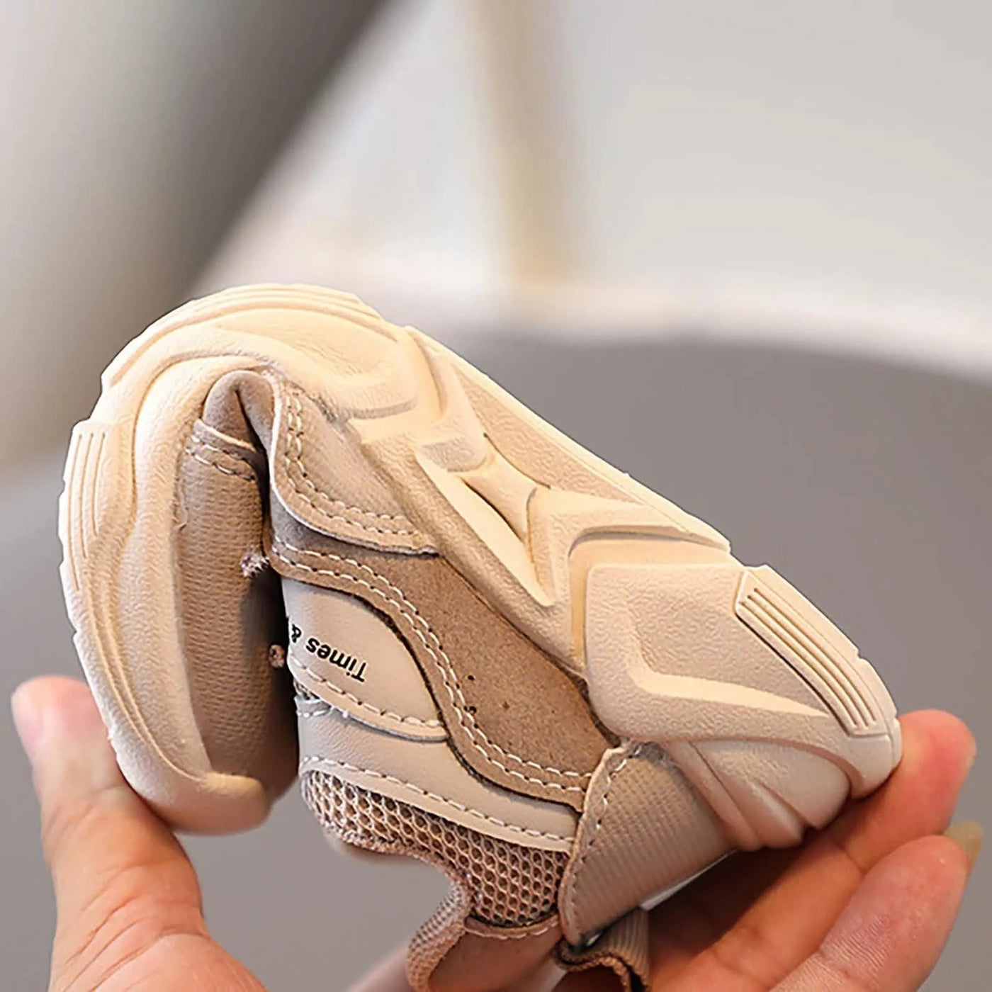 Trendy Children Shoes Spring Autumn Casual Sports Sneakers Breathable Running Shoes 1-6-year-old Baby Shoes Soft Sole Leather