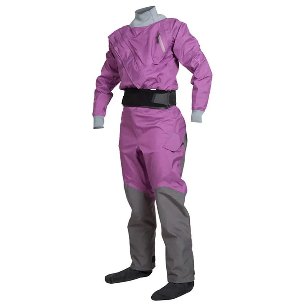 Drysuit Women's Outdoor Water Sports Equipment Rubber Neck Cover Rubber Sleeve Cover Airtight Zipper Waterproof