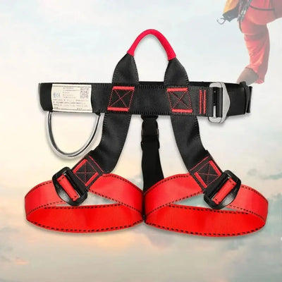 Waist Support Outdoor Sports Harness Strong Safety Rock Climbing Harness Stable High Capacity Climbing Half Body Safety Belt