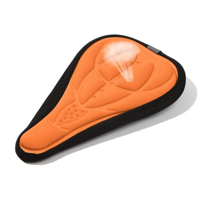 3D Soft Bicycle Saddle Cover Shockproof Anti Slip Breathable Saddles Cycling Silicone Comfortable Seats Bicycle Bike Accessories