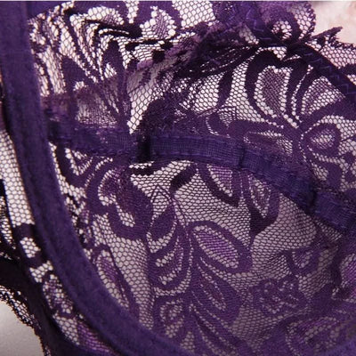 Sexy Lace Bras for Pregnant Women 5/8 Cup Crop Top