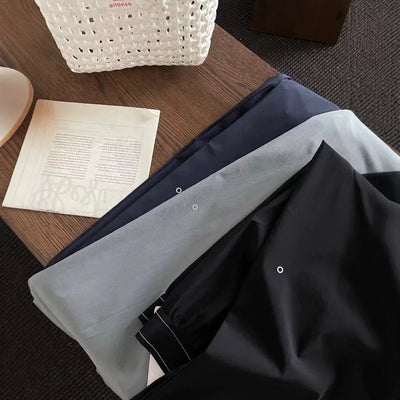 Women's Wide Leg Pants Elastic High Waist Casual Solid Sports Pants 2025 Fashion Yoga Fitness Summer Straight Trousers Women