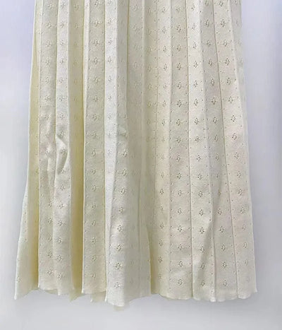 Women's summer dress with round neck and short sleeves with pearl decoration elegant party dress women's dresses trend 2025