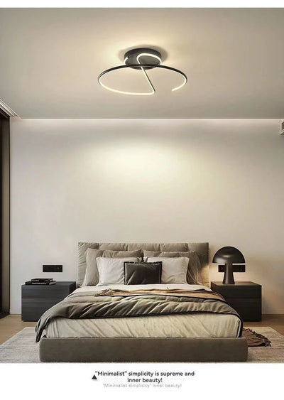 Living Room Lamp LED Chandeliers Indoor Lighting Light Fixture Kitchen Lustre Lamps White Chrome Lamp Fixture Home