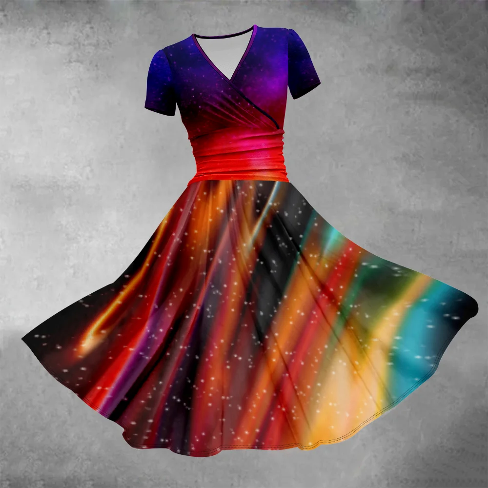 Summer Dress Women Fashion Evening Dresses Luxury Oversize Stylish Party Dress Girls Vestidos Elegant Robes New in Dresses
