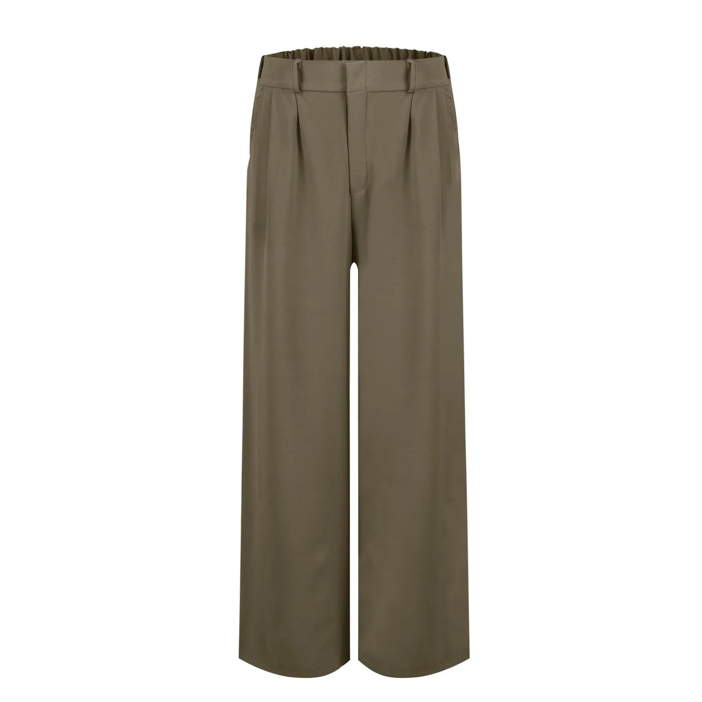 Women's Wide Leg Pants High Elastic Waisted In The Back Business Work Trousers Long Casual Pants Pants for Women Women’s Pants