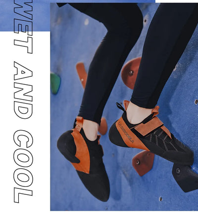 Climbing Shoes for Men and Women, Beginners Climbing Shoes, Rock Holding Training, Wild Buckle, Fitness, Size 37-46