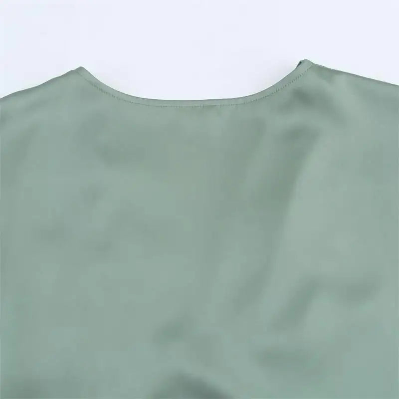 Women's Summer Dress 2025 New Elegant Fashion Slim V-neck Stain Long Dress Women Chic Comfortable Casual Dresses