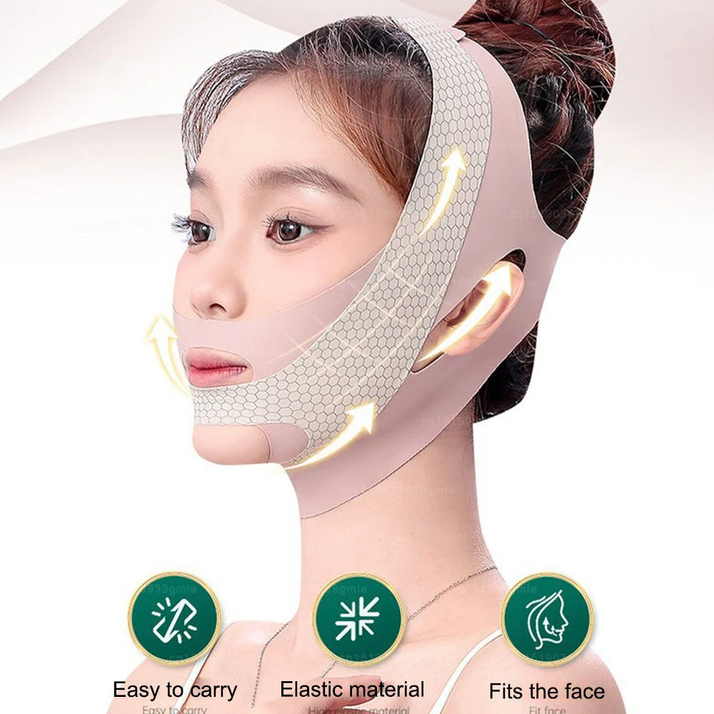 Face Lifting Bandage V Shaper Facial Slimming Reduce Double Chin Shape Lift Anti Wrinkle Fade Nasolabial Fold