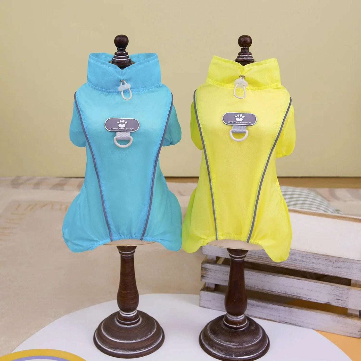 Summer Pet Clothes 4-Leg Pants Thin & Breathable-Cat Dog Sun Protection Outfit for Teddy Schnauzer Bichon Puppy UV Defense Wear