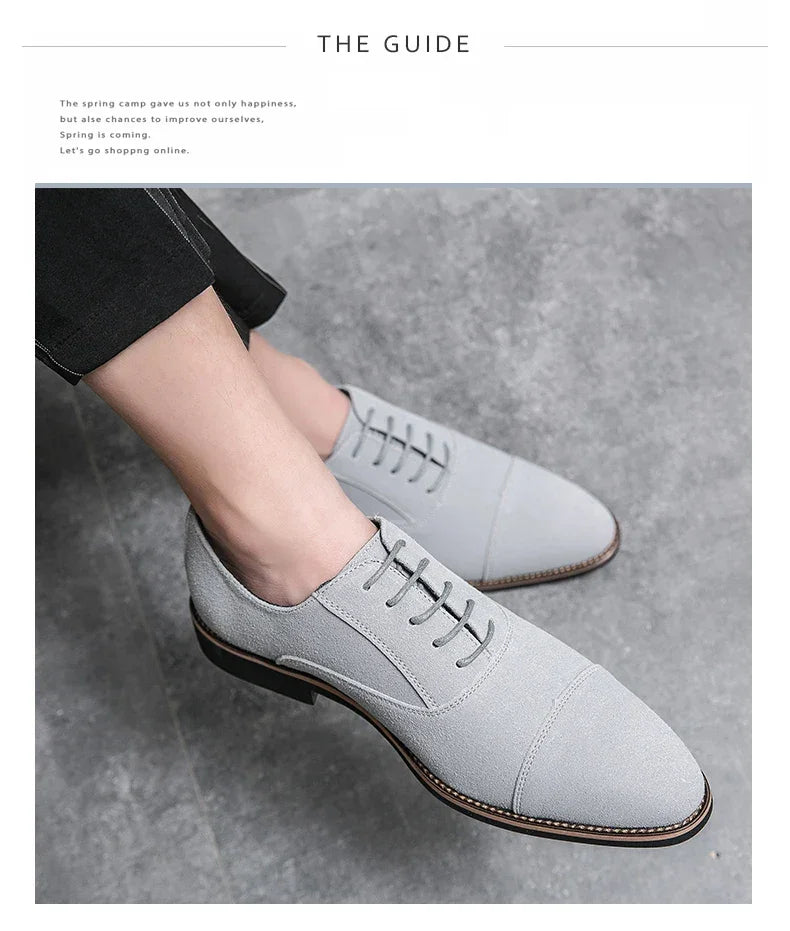 Men's Derby Shoes 2025 New Men Casual shoes  Multifunctional Comfortable Fashion Men Leather Shoes