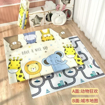 Baby Play Mats Activities Mats For Baby Game Mats Waterproof Children's Rug Kids Crawling Play Floor Carpets משטח פעילות לתינוק