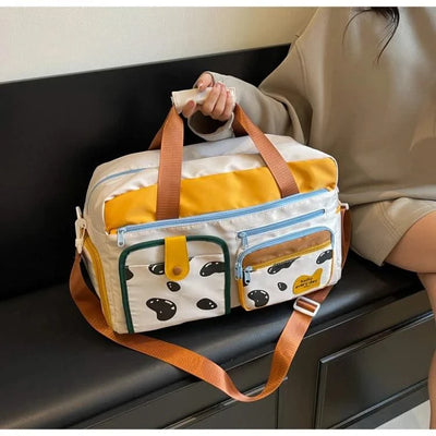 Women's Fashionable and Lightweight Boarding Bag for Maternity, Business, Yoga