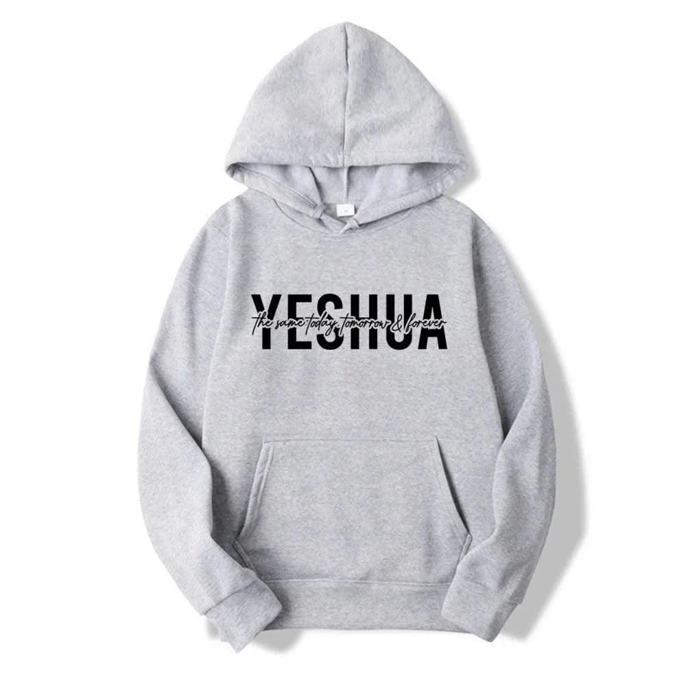 Yeshua - Women's Christian hooded sweatshirt religious hoodie with biblical scriptures gift of faith clothing of Jesus