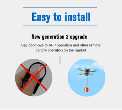 STARTRC Drone Airdrop System For DJI Air 3S/Mini 4 Pro/Mini 3/Mavic 3/Air 2S/Mavic 2/Mini 2 SE Air-dropping Thrower Gift Deliver