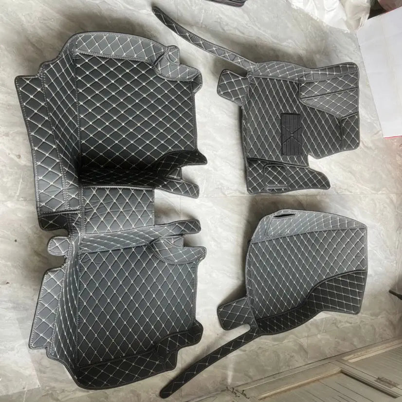 Car Mats For SEAT Alhambra MK2 7N VW VW Sharan 2011~2020 Pad Carpets Set Leather Mat Auto Floor Rugs Car Accessories