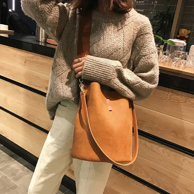 Designer Handbags Ladies Bucket Bag PU Leather Shoulder Large Capacity Crossbody Bags for Women High Quality New Tote Bag