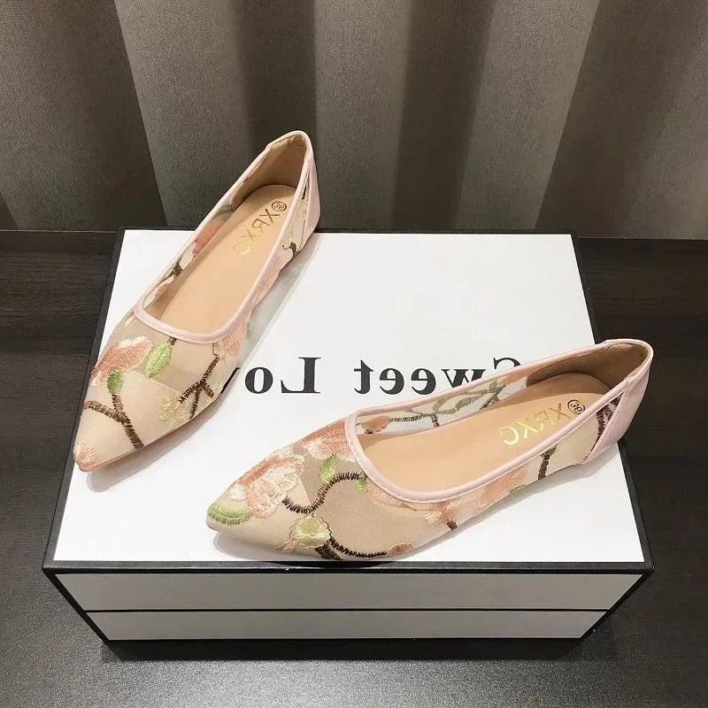 Non Slip Shoes for Women High Quality Fashion Casual Woman Flats Genuine Mark On Offer Comfortable and Elegant Stylish Popular