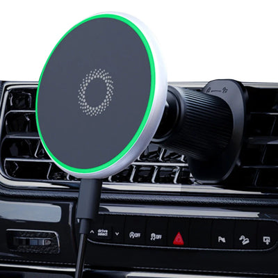 Magnetic Smartphone Support for MagSafe Car Mount 360 Degree Rotation Phone Holder Fit for iPhone 12 13 14 15