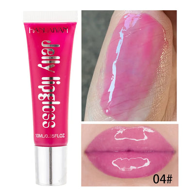 Candy Shades Moisturizing Lip Gloss Lip Oil Makeup Shinny Nutritious Liquid Lip Glosses Cherry Jelly Oil Clear Lipgloss