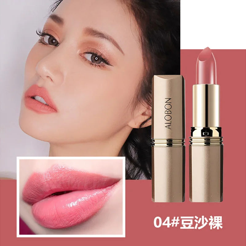 Pink Matte Lipstick Waterproof 24 hours Long Lasting Red Lipsticks Resistant Rose Lip Tint Velvet Lipstic Cosmetic Women Makeup