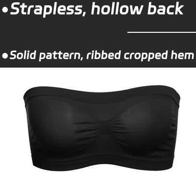 Breathable Strapless Bra for Women Summer Yoga Bustier Female Underwear Back Mesh Bralette Multicolour Lingerie Push Up Bras