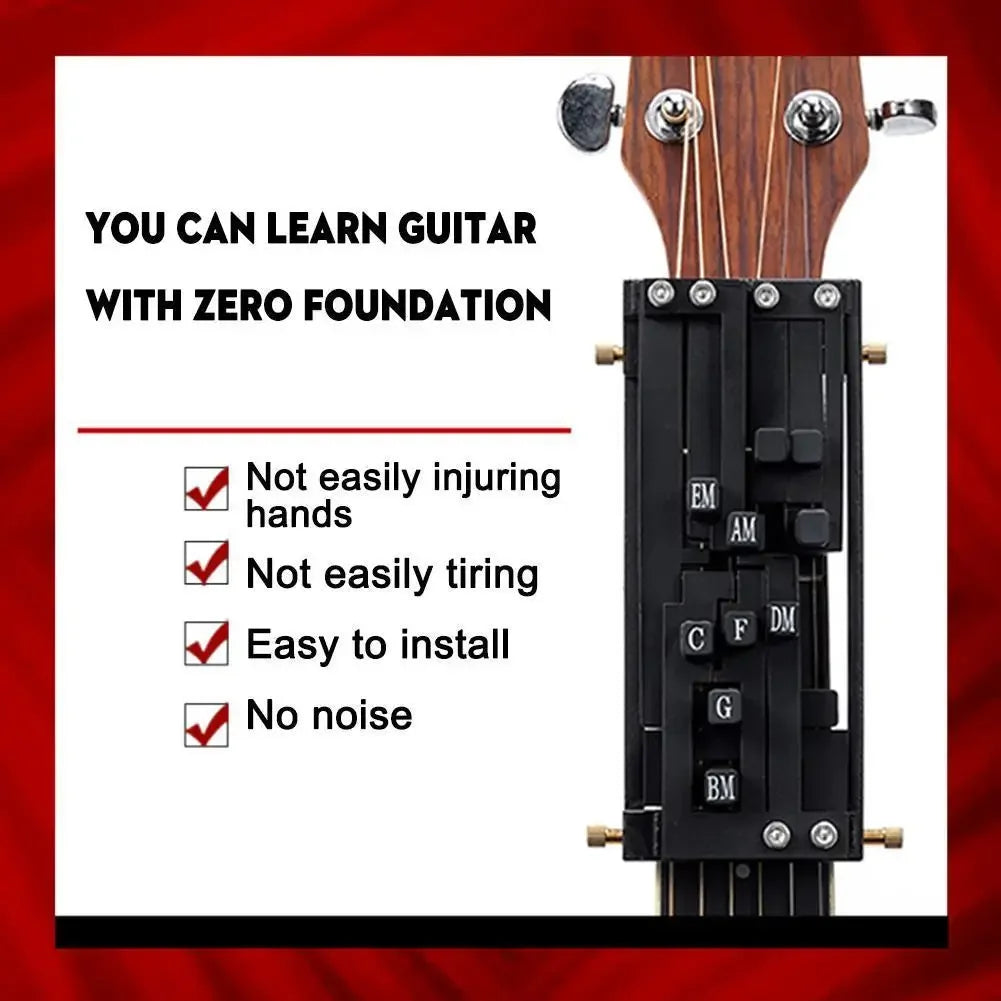 Guitar Auxiliary Artifact Folk Guitar Playing And Singing Chord Practice Automatic Transmission One Key Chord Player
