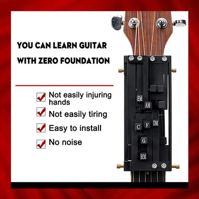 Guitar Auxiliary Artifact Folk Guitar Playing And Singing Chord Practice Automatic Transmission One Key Chord Player