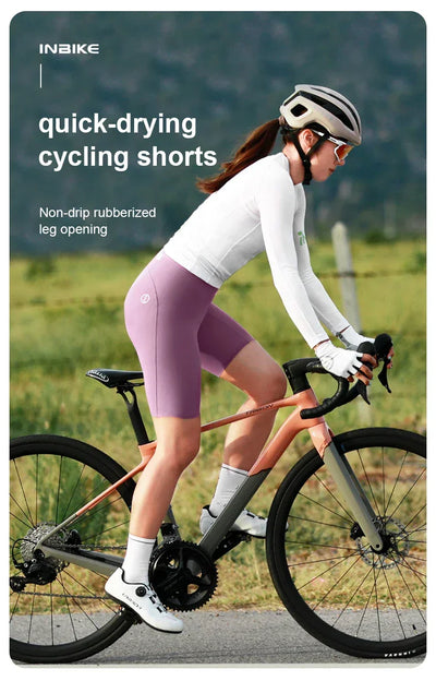 INBIKE 2025 Women's Cycling Shorts Summer Bicycle Pants Tights High Elasticity Biker Short Woman with Pockets Cycling Clothing