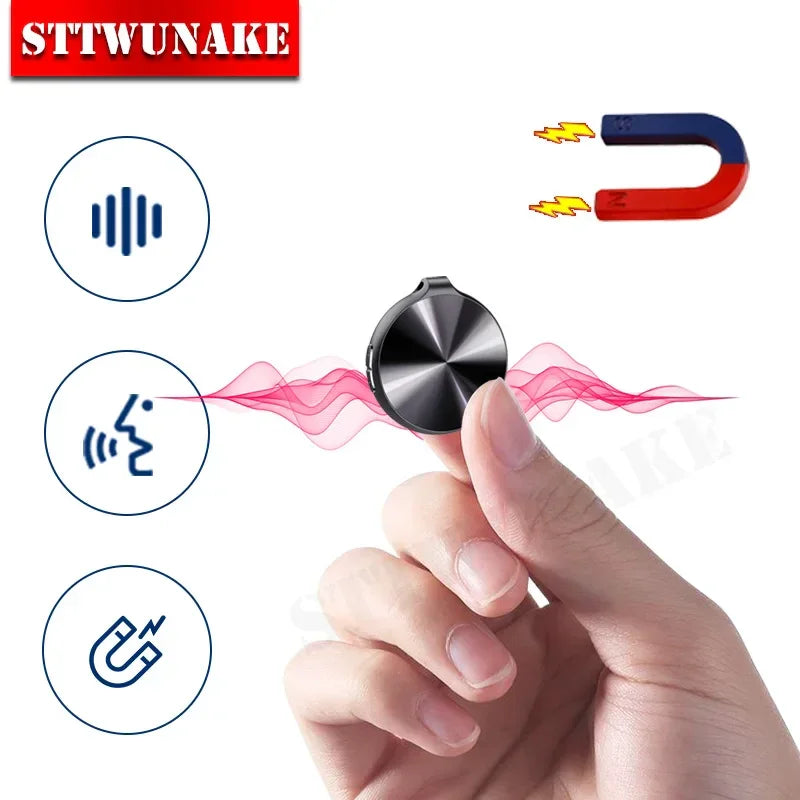 Voice Recorder Activated Recording Micro Dictaphone Digital Audio Smart Recorder MP3 Player Noise Reduction