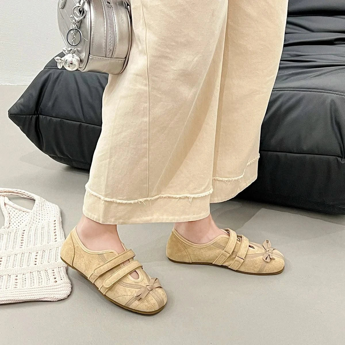 Designer Sneakers Flats Women Ballet Dance Walking shoes Sport Shoes Woman