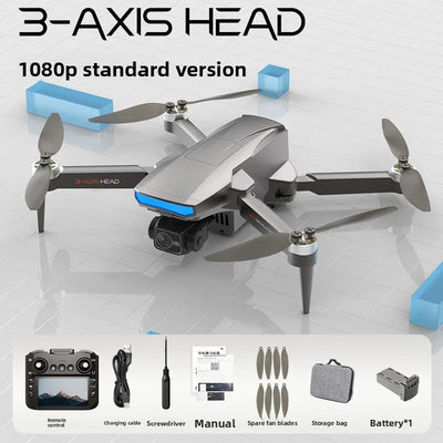 new product Q7 three-axis gimbal high-definition aerial photography drone automatically returns and remotely controls avoidance