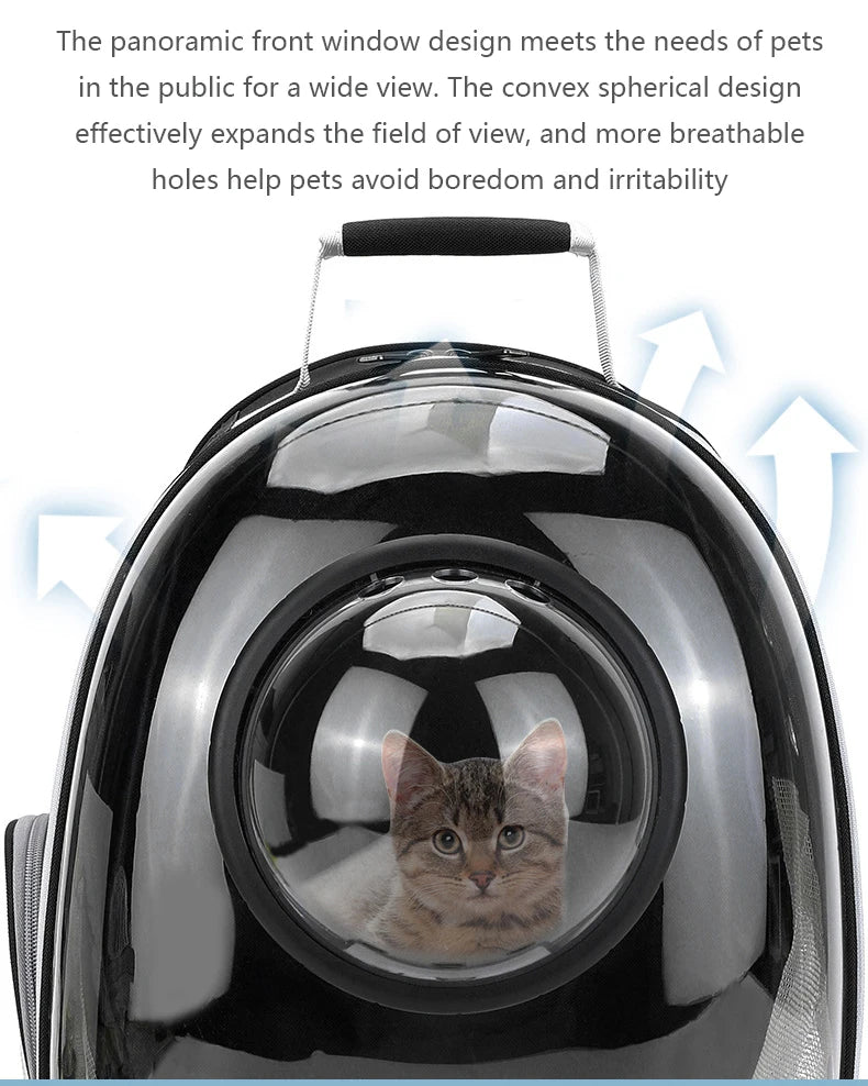Cat Carrier, Pet Carrier, Breathable Pet Backpack for Cats and Dogs, Cat Carrier for Carrying Cats Outdoors
