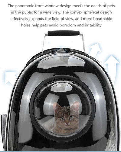 Cat Carrier, Pet Carrier, Breathable Pet Backpack for Cats and Dogs, Cat Carrier for Carrying Cats Outdoors