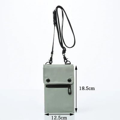 Male Bag Men Satchel High Quality Men Diagonal Mini Crossbody Bags Shoulder Multi-Function Mobile Phone Bag Outdoor Sports Bag