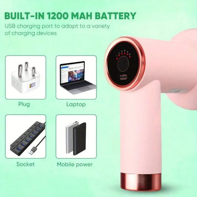 Electric Body Massager, Sports/Gym&Home Multifunctional Portable Abdominal, Leg, Waist Massager, Handheld Body Beauty Equipment
