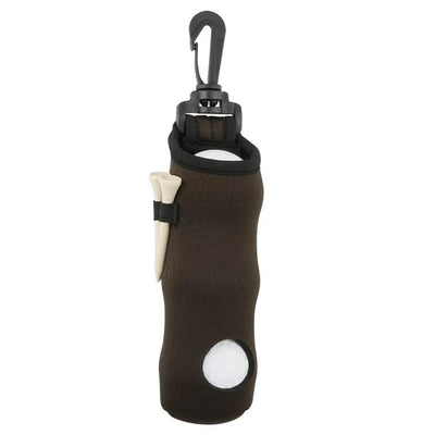 Golf Tee Holder Golf Ball Carry Bag Neoprene Golf Ball Pouch Golf Ball Holder Keychain Belt Clip Portable Golf Gifts Accessories