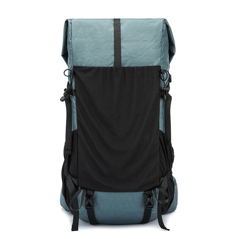 30L Hiking Backpack Daily Travel Wear-Resistant Waterproof Professional Climbing Large Capacity Roll-Up Shoulder Bag 2025 New