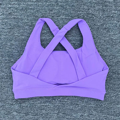 Breathable Sports Bra for Women, Fitness Top, Push Up Sport Bra, Fixed Pad, Yoga Underwear, Sport Tops Running Vest, Gym Wear