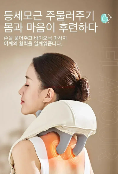 Shoulder And Neck Massager Korea 26 Bldc Massager Shoulder And Neck Multifunctional Kneading Hot Compress Massage Shawl